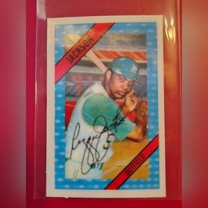 Reggie Jackson 1972 Kellogg's XOGRAPH 3D Stars #20 Oakland Athletics Baseball